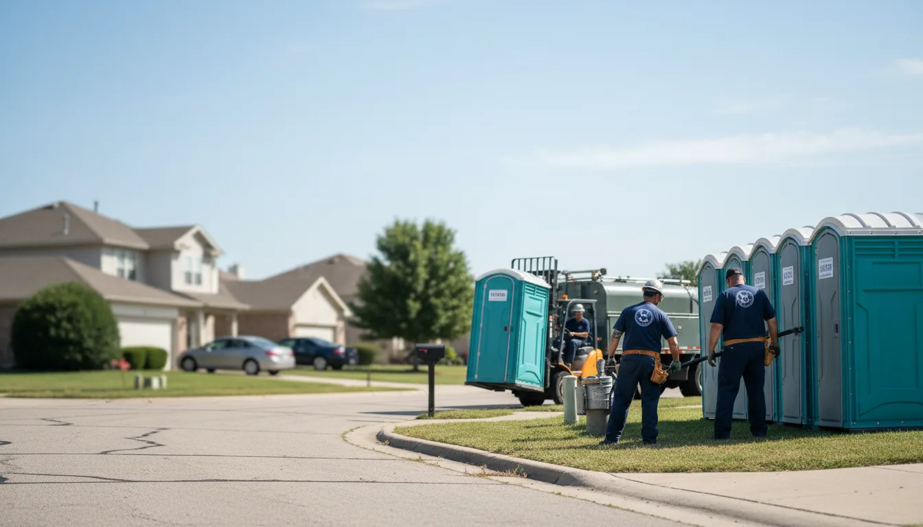 Porta Potty Rental in Marble Falls, TX near me